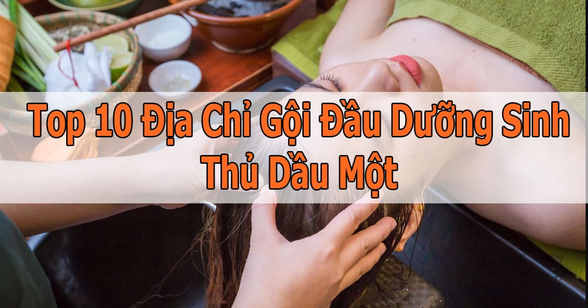 Top 10 Địa Chỉ Gội Đầu Dưỡng Sinh Thủ Dầu Một Được Yêu Thích Nhất 2026